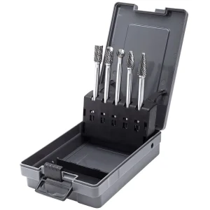 Fairmount 5 Piece Long Shaft Carbide Burr Set