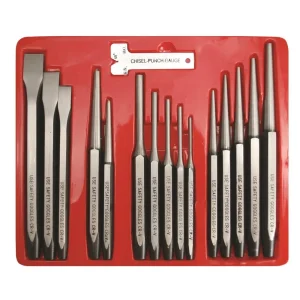 Astro Pneumatic 16 Pc Punch and Chisel Set 1600
