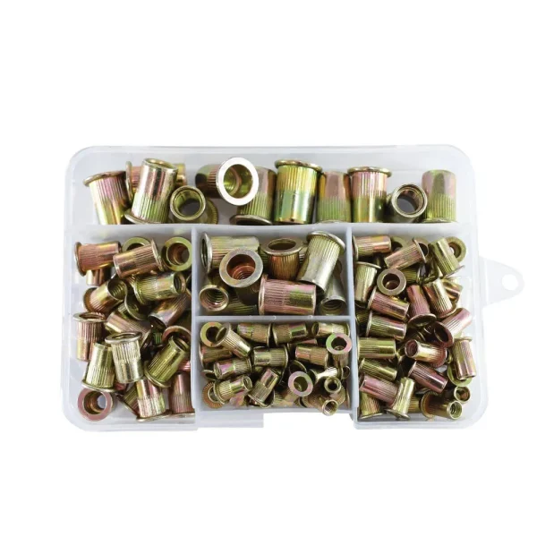 Astro Pneumatic 120pc Steel Rivet Nut Assortment – SAE RN120