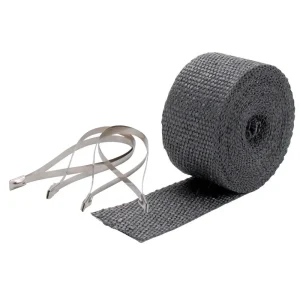 DEI Exhaust Wrap Kit – Pipe Wrap & Locking Tie – Black – 10119