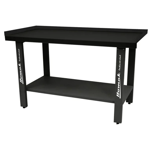 Homak 59 Inch INDUSTRIAL BLACK WORKBENCH GW00550150