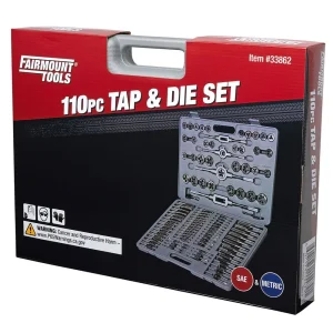 Fairmount 110 Piece Tap and Die Set