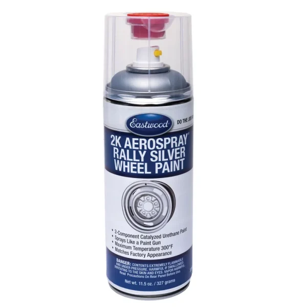 Eastwood 2K AeroSpray™ Rally Wheel Silver Paint