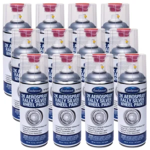 Eastwood 2K AeroSpray™ Rally Wheel Silver Paint