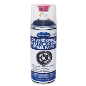 Eastwood 2K AeroSpray Satin Black Rally Wheel Paint