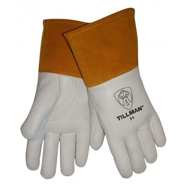 Tillman 34 Heavy Weight Top Grain Cowhide Leather MIG Welding Gloves (1 Pair)