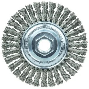 Weiler Wolverine Stringer Bead Wheel – 4″ Steel 36218