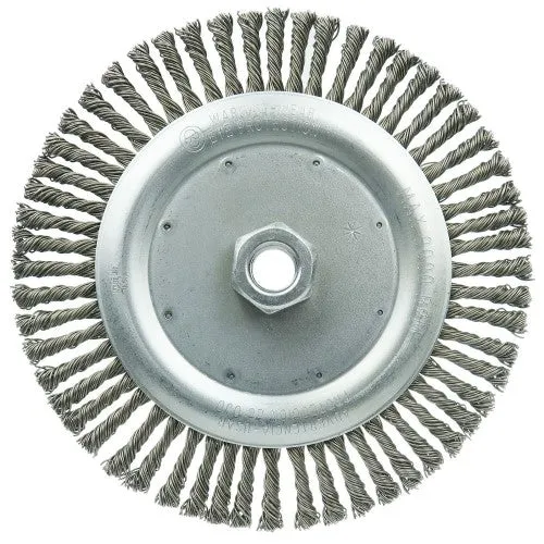 Weiler Wolverine Stringer Bead Wheel – 7″ Steel 36297