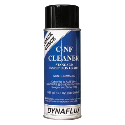 Dynaflux CNF315-16 16 oz Aerosol Can of Visible Dye Penetrant Systems Cleaner (12 Cans)