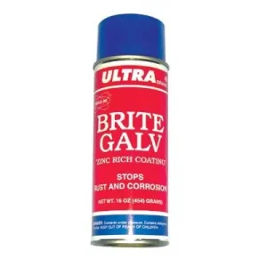 Dynaflux DF305-16 16 oz Aerosol Can of Ultra Brand Bright Zinc Galvanizing, 16 oz Aerosol Can (1 Can)