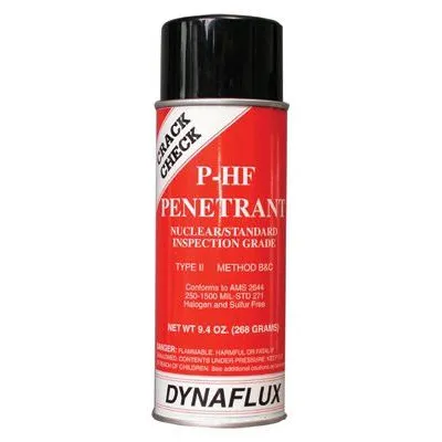 Dynaflux PHF315-16 16 oz Aerosol Can of Visible Dye Penetrant Systems (12 Cans)