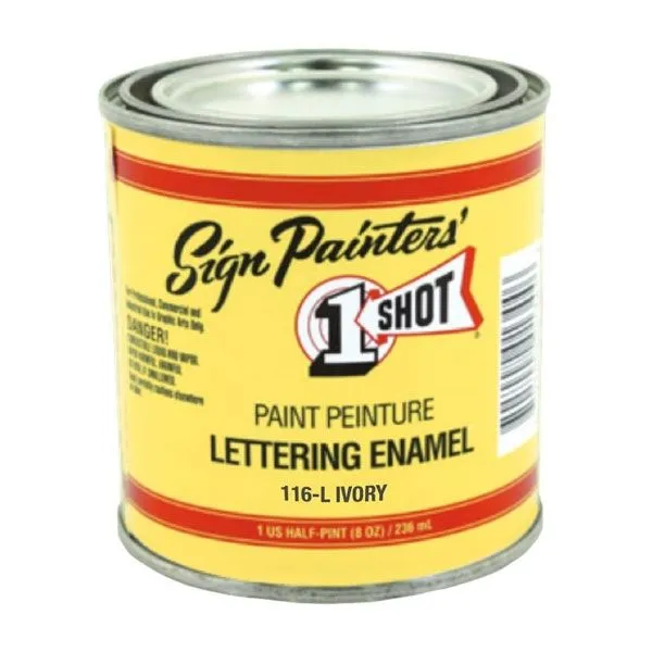 One Shot Ivory Paint 1/2 Pint