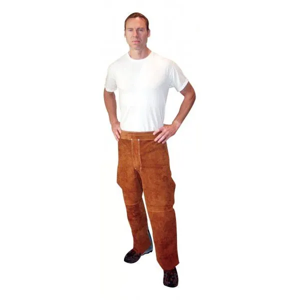 Tillman 3840 24″ x 40″ Premium Dark Brown Leather Split Leg Waist Apron (1 Apron)