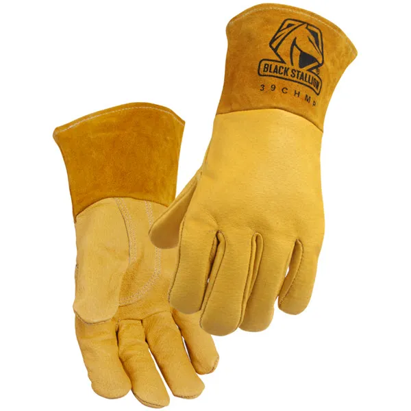 Black Stallion MIG Welding Gloves – MightyMIG 39CHMP