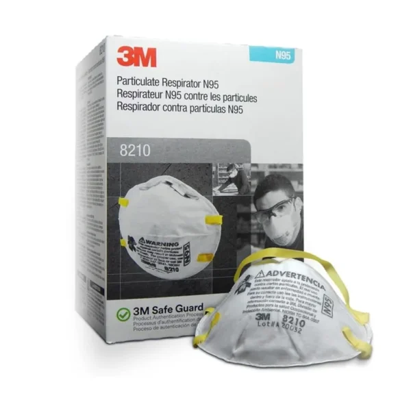 3M™ N95 Particulate Respirator Mask, Half Facepiece, Filter, One Size (Box of 20)