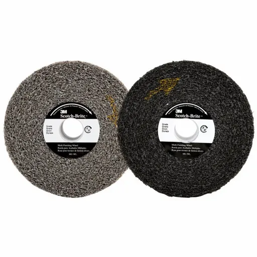 3M ScotchBrite Multi Finishing Convolute Wheel, 2S Coarse, 6″ x 1″ x 1″ | 7100006330