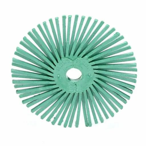 3M Scotch-Brite Radial Bristle Disc – 3 in x 3/8 in | 7100138323