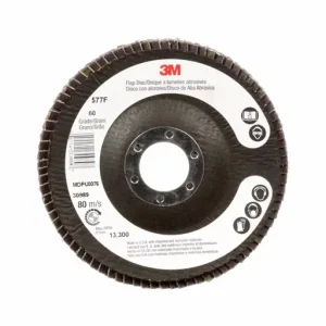 3M Flap Disc 577F, 40 Grit, T27, 4-1/2″ x 7/8″ | 7000144120