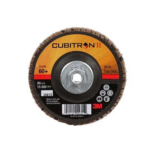 3M Cubitron 967A Flap Disc – Medium – 60 – Red | 7100058060