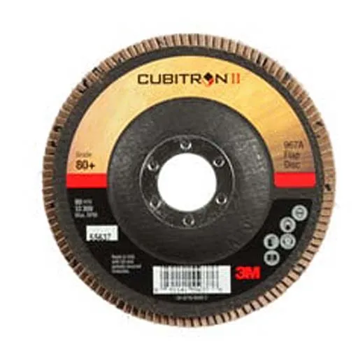 3M Cubitron 967A Flap Disc – Medium – 80 – Red | 7010363303