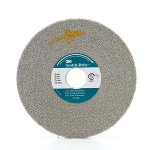 3M Scotch-Brite Deburring Wheel -6 in – Medium -Hard (8) | 7000000734