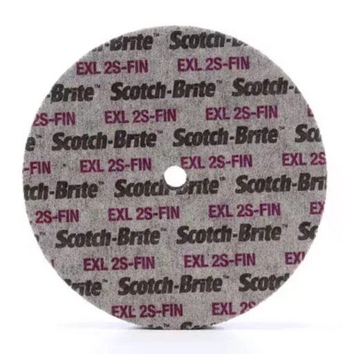 3M Scotch-Brite EXL Unitized Wheel, 2S Fine, 6″ x 1″ x 1″ | 7000028479
