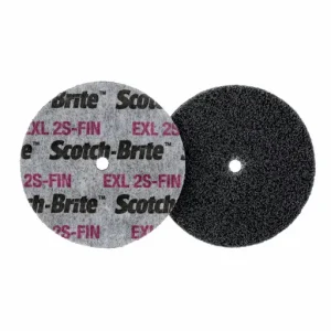 3M Scotch-Brite EXL Unitized Wheel, 2S Fine, 3″ x 1/4″ x 3/8″ | 7000000699