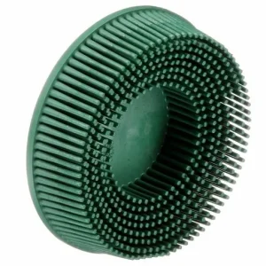 3M Scotch-Brite Disc, 50 Grit, TR, Green, 3 in x 5/8 in, Tapered | 7000000745