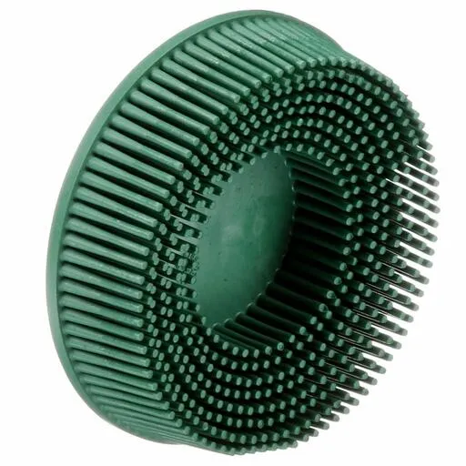 3M Scotch-Brite Disc, 50 Grit, TR, Green, 3 in x 5/8 in, Tapered | 7000000745