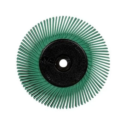 3M Scotch-Brite Radial Bristle Brush, 6″ x 1/2″ x 1″, 50 Grit | 7100138347