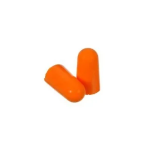 3M Foam Earplugs, Uncorded, Orange | 7100099847