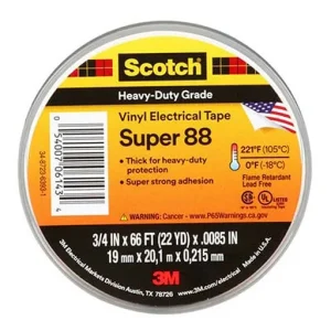 3M Scotch Electrical Tape – 19 mm- Black | 7000006092