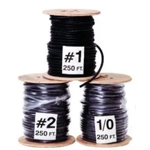 Direct Wire Flex-A-Prene Welding Cable 25′ #4 25, 50′ #4 50, 75′ #4 75, 100′ #4 75, 150′ #4 150, 250′ #4 250, 5