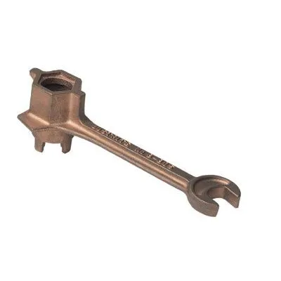 Justrite 8805 Drum Wrenches, 5.3″ Long, Drum Bung Caps (1 EA)