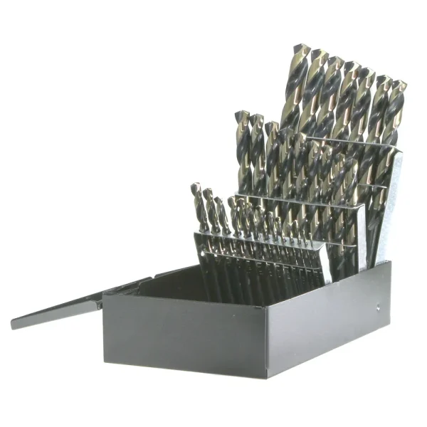 DRILLCO 400N29 29PC NITRO DRILL BIT SET 1/16-1/2 BY 64T