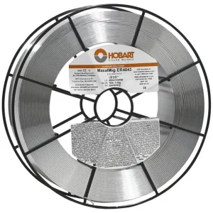 Hobart ER4043 Aluminum MIG Wire – 12# Wire Basket