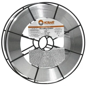 Hobart ER4043 Aluminum MIG Wire – 12# Wire Basket