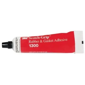 3M 021200-19868 Scotch-Grip Rubber & Gasket Adhesive, 5 oz, Tube, Yellow (1 Tube)