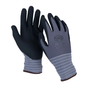 TRUST 4070XL 15G X-LARGE NYLON/SPANDEX COATED GLOVE, MICRO FOAM NITRILE, 12/PACK