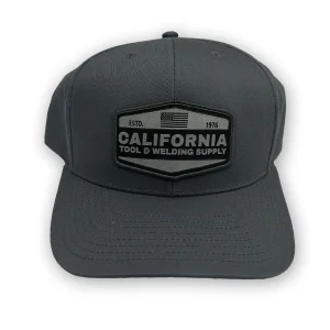 CALIFORNIA TOOL & WELDING SUPPLY HAT, FLAG, GREY