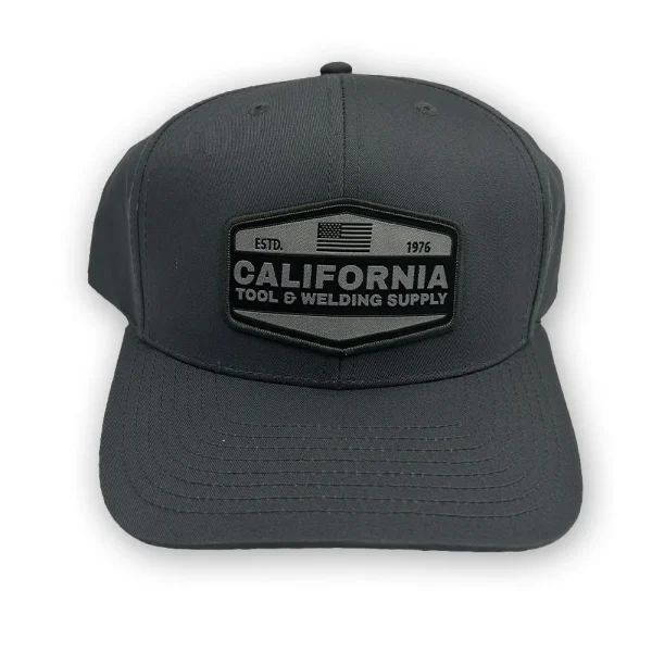 CALIFORNIA TOOL & WELDING SUPPLY HAT, FLAG, GREY
