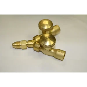 Western Enterprises 411 Valved Y Connection, Inert Gas RH 5/8″-18 Male