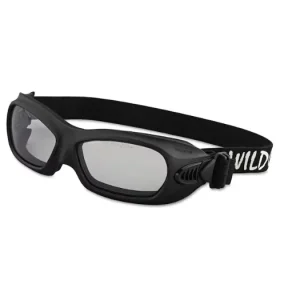 KLEENGUARD 20525 WILDCAT GOGGLE BLACK FRAME/CLR ANTI-FOG