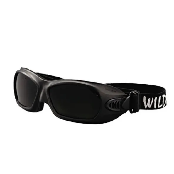 KLEENGUARD 20529 WILDCAT GOGGLE BLACK FRAME/IRUV 5.0 ANTI-FOG
