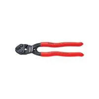 Knipex 7131200 CoBolt Compact Bolt Cutter, 8″, 1″; 7/32″; 3/16″ and 1/8″ Cutting Cap (1 EA)