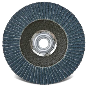 CGW Abrasives 42354 Z3® Zirconia Flap Discs – Type 27 – Size 4-1/2 x 5/8-11 – Grit 60, 10/BOX