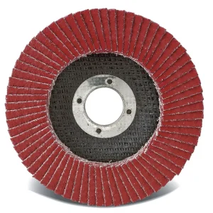 CGW Abrasives 42414 C3 Ceramic Flap Discs – Compact Regular – Size 4-1/2 x 5/8-11 – Grit 60, 10/BOX