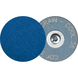 PFERD 42434 COMBIDISC® Abrasive Disc, 3″ Dia, Type CD, 36 Grit, VICTOGRAIN®-COOL, 25/BOX