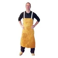 Tillman 4248 24″ x 48″ Brown Leather Bib Apron (1 Apron)