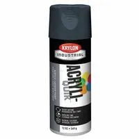 Krylon 425-K01604A07 Interior/Exterior Industrial Maintenance Paints, 12 oz Aerosol Can, Shadow Gray (6 Cans)